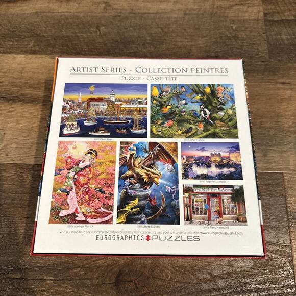 Eurographics 500 Large Piece Puzzle Totem Dreams Large Pieces Complete Used - Picture 3 of 4